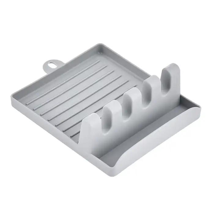 Repose-cuillère de cuisine, organisateur de cuisine pour fourchette, spatule, support de cuillère, s