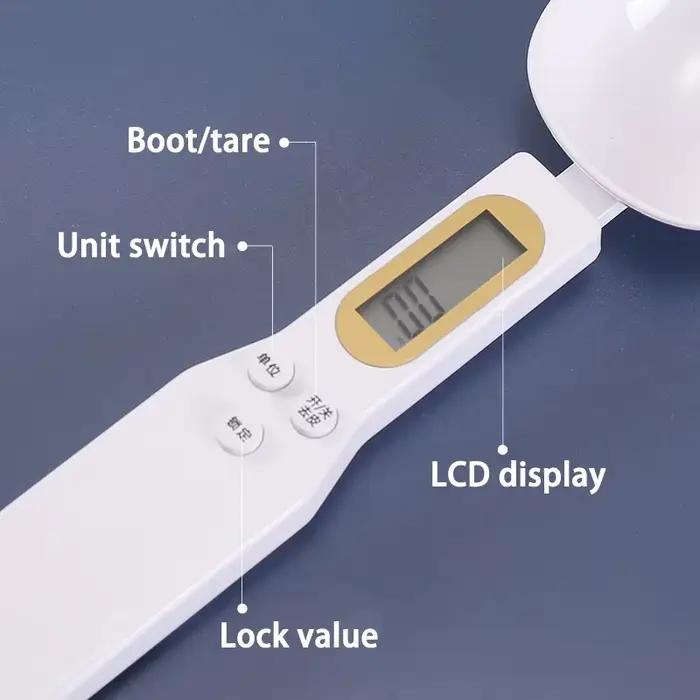 Mini cuillère balance de cuisine numérique électronique LCD balance alimentaire 0.1-500g cuisson far