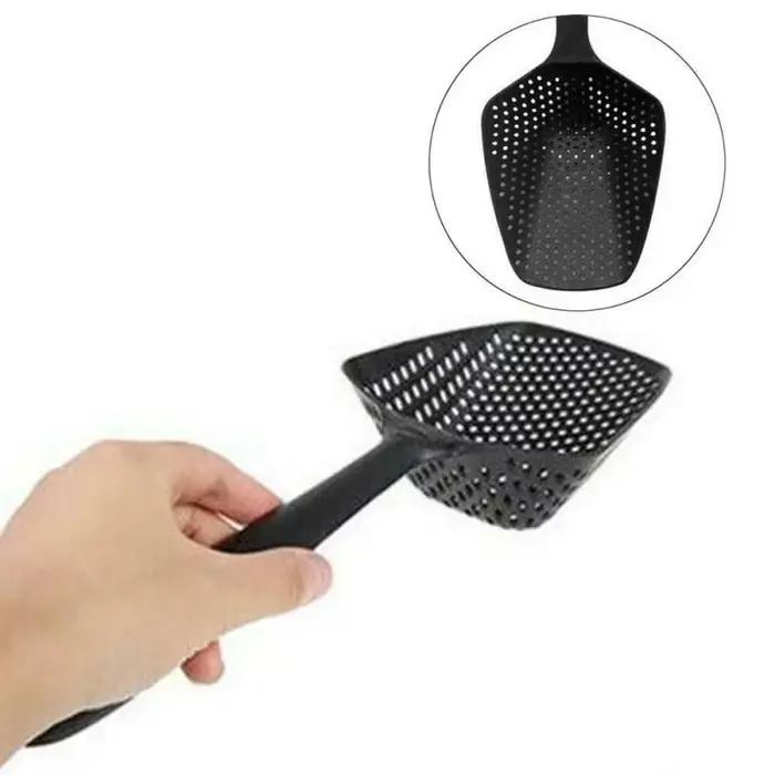 Pelles de cuisine créatives, passoire alimentaire, Gadgets de vidange, grande passoire, filtre à sou