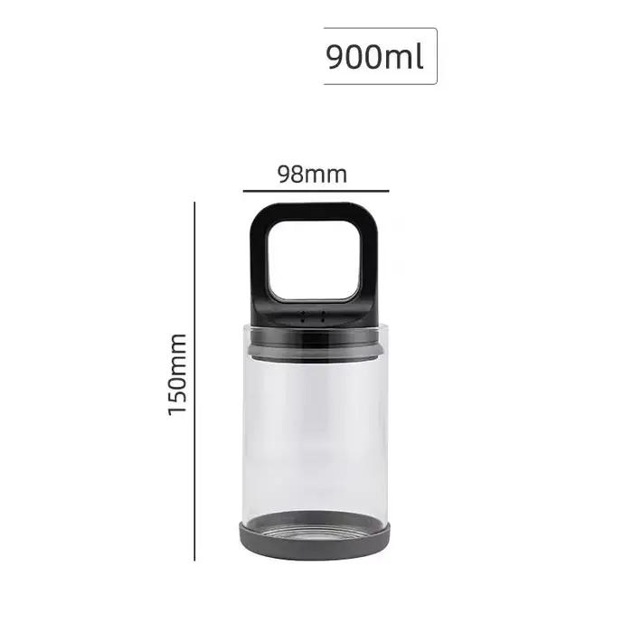 Boîtes de café en grains scellées sous vide, 500ml/1000ml, pour la cuisine, récipient de stockage de