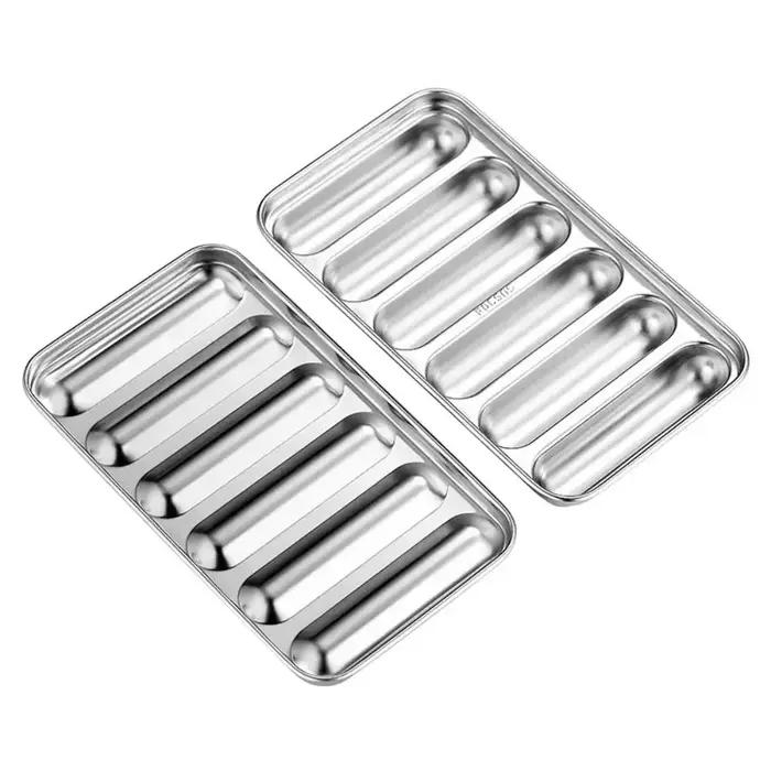 Moule à saucisses domestique en acier inoxydable pour la cuisson à la vapeur de gâteaux, viandes, sa