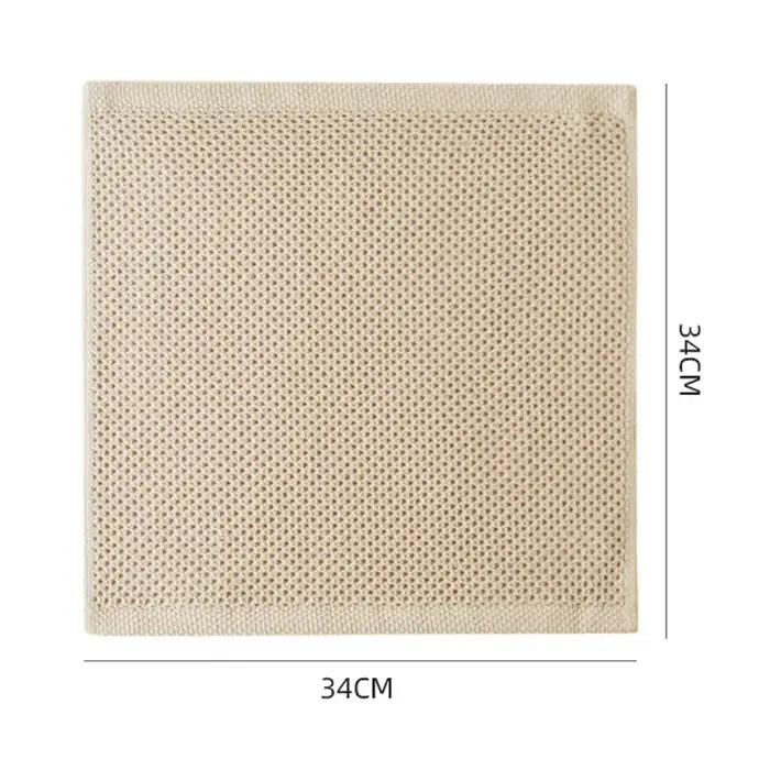 Torchon en coton doux et absorbant, serviette de cuisine, chiffon de nettoyage ménager, outils de cu