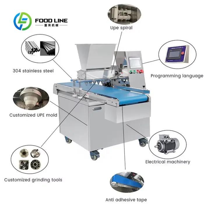 Machine à fabriquer des biscuits multi-formes personnalisée pour la production de biscuits décoratifs pour les boulangeries et les cafés