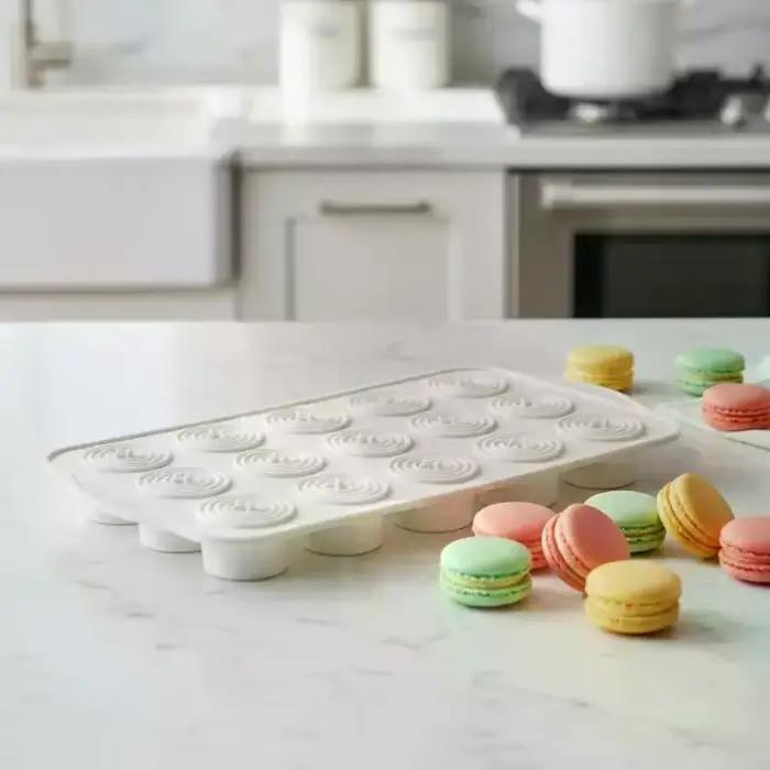 Moule en silicone 15 cavités pour macarons