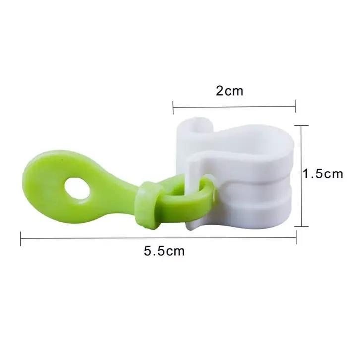LMETJMA 3 pièces sac à pâtisserie Clips bande passepoil sacs boucles Fondant glaçage gâteau décoration sac Clip sac