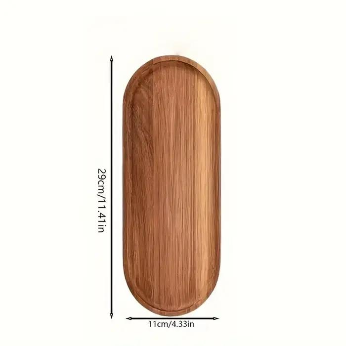 Assiette de fruits en bois massif, plateau en bois, multi-tailles, plateau de fruits de grande valeur, assiette à collation, vente en gros d'usine