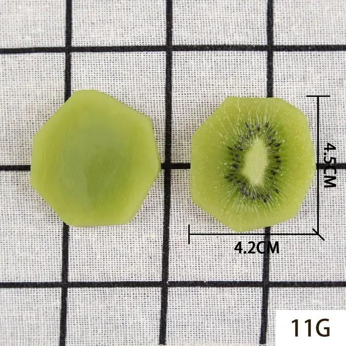 Tranches de fruits de Kiwi réalistes