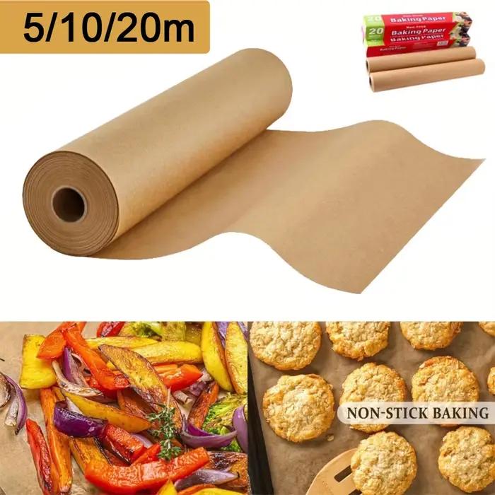 Feuilles de cuisson en papier parchemin 5/8/10/20m