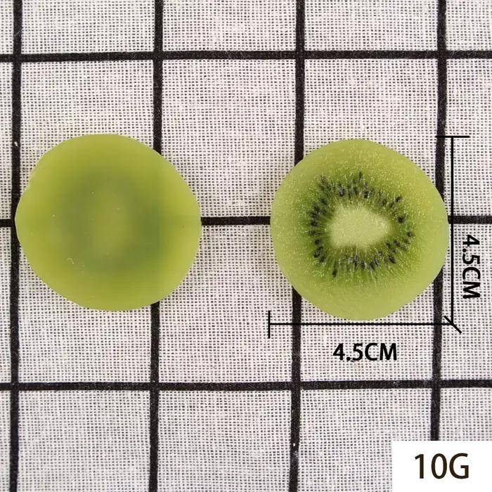 Tranches de fruits de Kiwi réalistes
