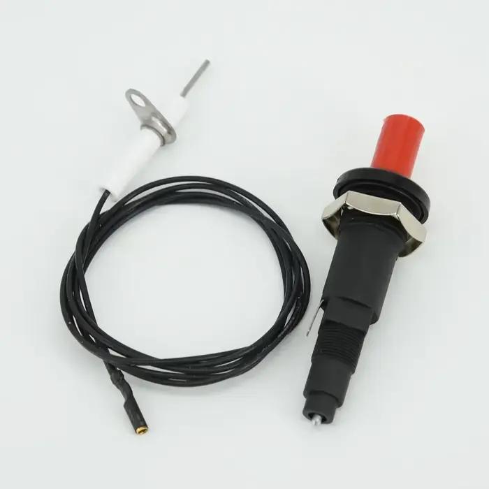 Allumage piézo-électrique 18KV 3PF PP 2.3 Mm Portable Excellent avec câble BBQ Barbecue Camping gril allumeur