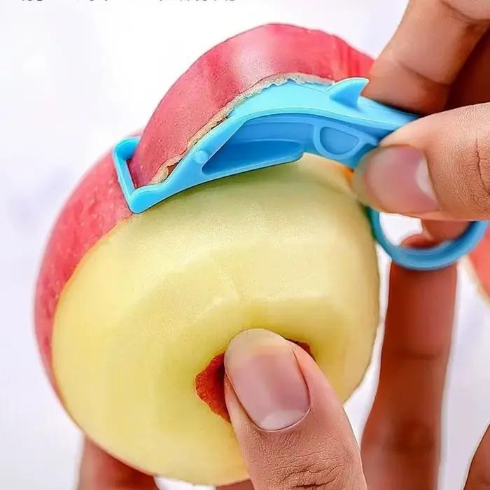 Éplucheur manuel portable en acier inoxydable