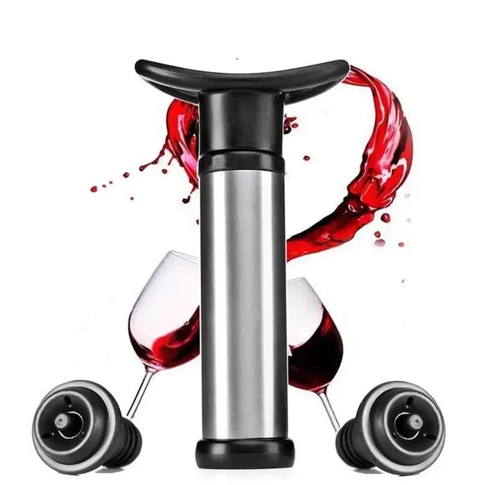 Ensemble de bouchons à vin sous vide en acier inoxydable pour conserver le vin blanc et la bière pour usage domestique et professionnel occassions spéciales