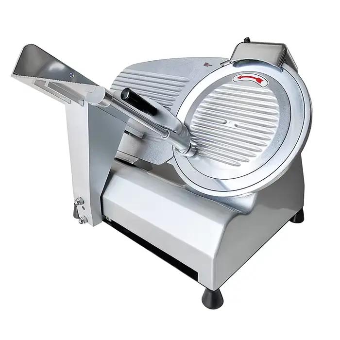 Machine à viande électrique, lame en acier au carbone chromé, Deli, viande, fromage, aliments, jambon, trancheuse commerciale/machine à viande hachée