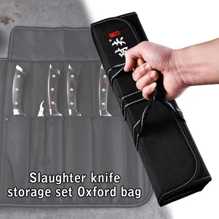 Sac de rangement de couteaux de Chef en tissu Oxford