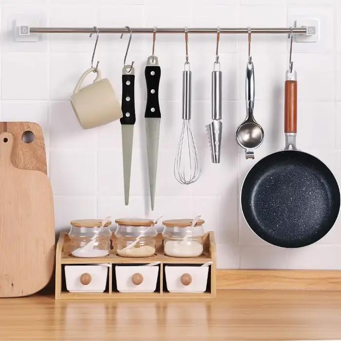 Essentiel de Meulage de Cuisine Barre d'Affûtage de Couteaux en Pierre à Aiguiser en Diamant avec Surface Incurvée pour Couteaux et Ciseaux Occasions Spéciales
