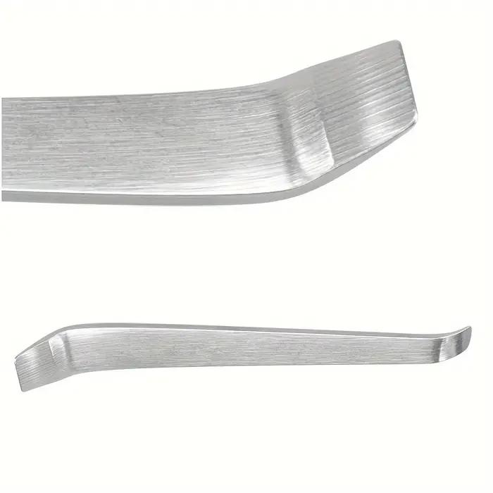 Ensemble de grattoirs en acier inoxydable – Les grattoirs ultra tranchants éliminent les résidus d'acier, de l'aluminium et d'autres extrémités offrent un levier supplémentaire