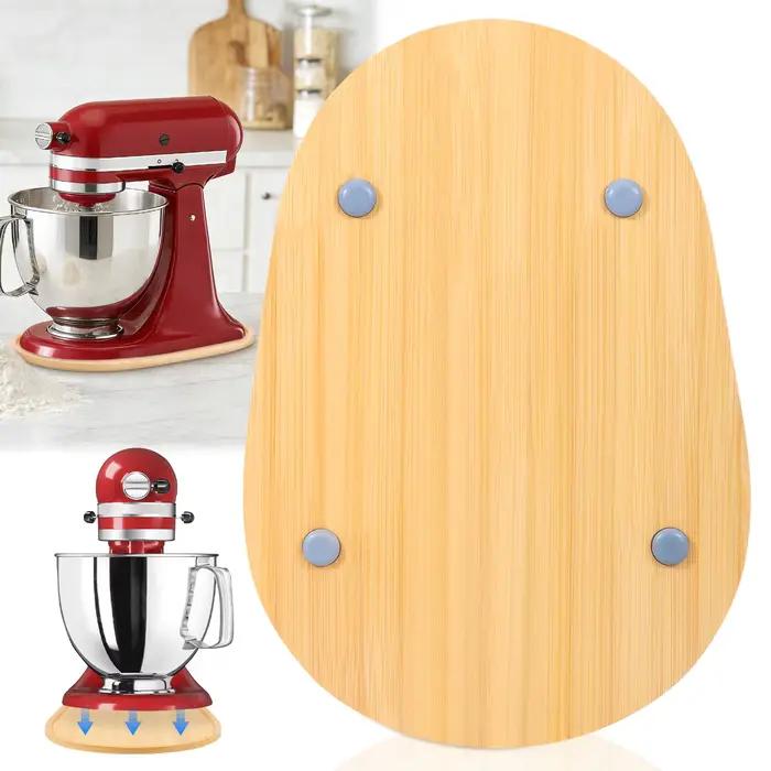 Glissière de mixeur en bambou pour batteur sur socle inclinable KitchenAid 5-7Qt