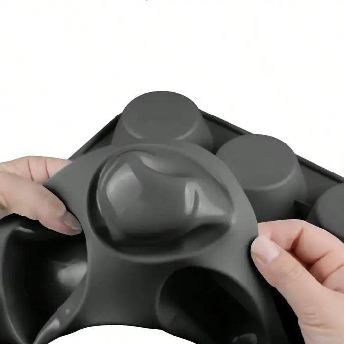 Moule à Cupcakes antiadhésif en Silicone, 12 trous, pour muffins, savon, chocolat, Muffin, poêle à pâtisserie, outils de cuisson