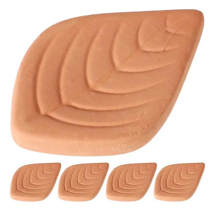Disque en terre cuite adoucissant pour sucre brun, 5 pièces, garde-humidité réutilisable, économiseur de fraîcheur pour la cuisine, cuisson, stockage des aliments