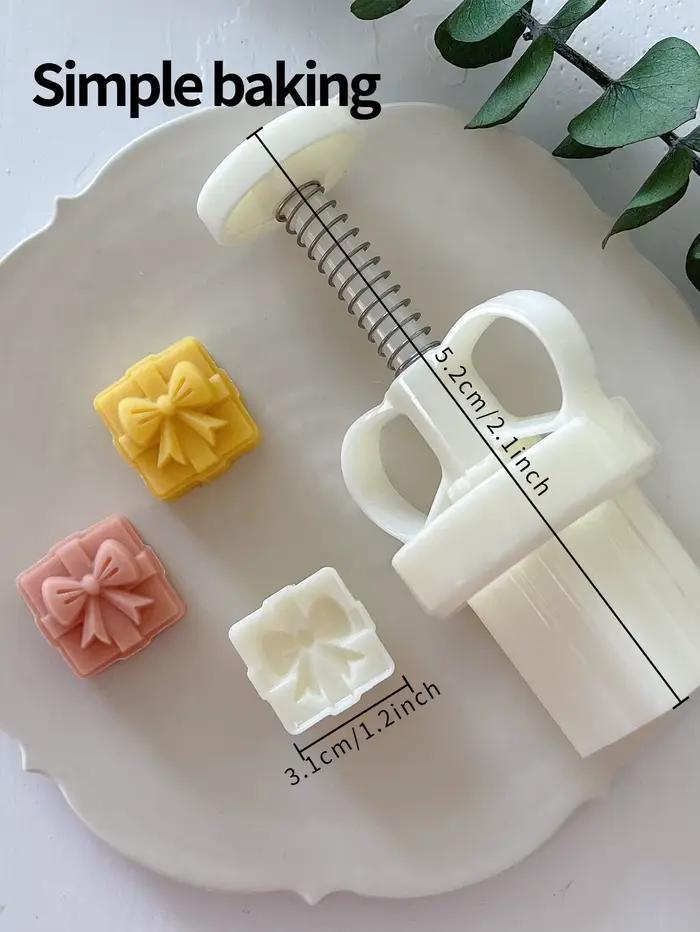 Moule à pâtisserie en plastique ABS forme de cœur et cadeau pour gâteaux de lune artisanat dessert sucré occasion spéciale