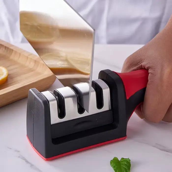 Affûteur de couteaux de cuisine à 3 segments