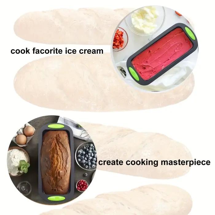 Un moule à pain rectangulaire