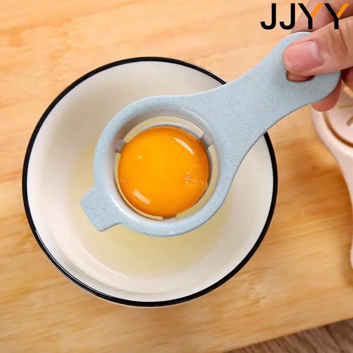 JJYY cuisine oeuf blanc bricolage séparateur support tamis drôle diviseur Stonego cuisine outil accessoires de cuisson