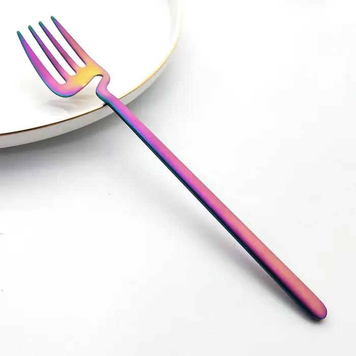 Fourchette à dîner noire