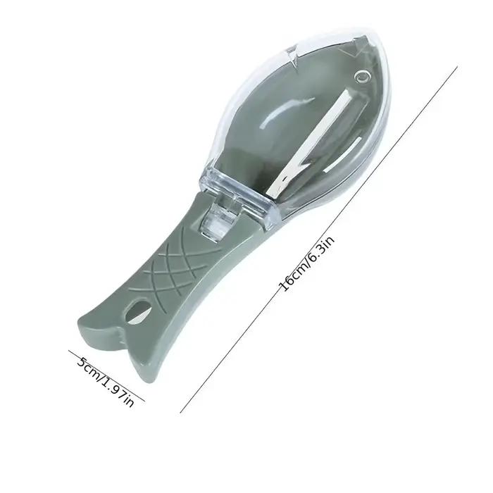 Brosse à peau de poisson, élimine rapide, grattoir à écailles de poisson, outil de raboteuse, détartreur de poisson, couteau de pêche, outils de nettoyage, accessoire de cuisine