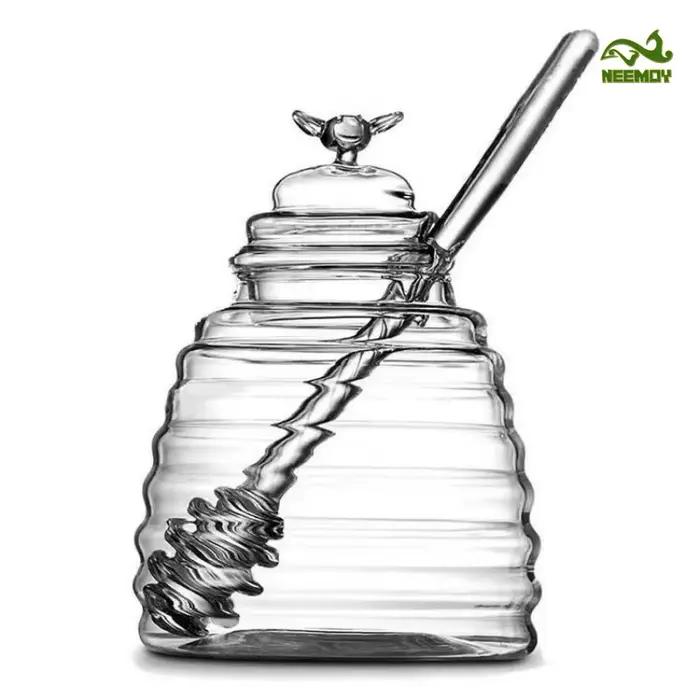 Réservoir en verre nid d'abeille