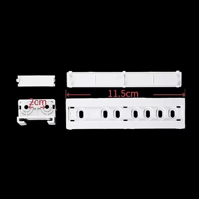 Kit de rails coulissants intégrés pour porte de réfrigérateur, guide de glissement pour porte de réfrigérateur