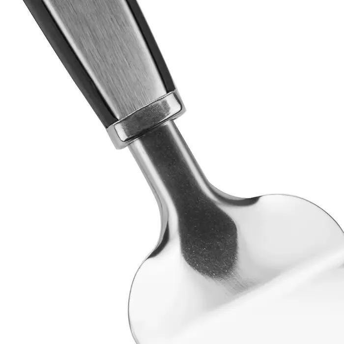 Outil de coupe de pizza en acier inoxydable avec pelle pour partage familial et occasions spéciales