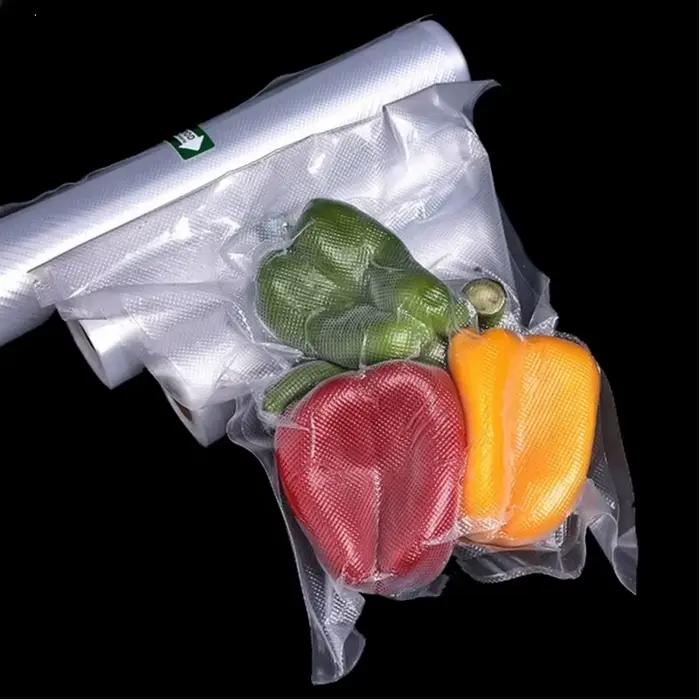 Sacs sous Vide alimentaires 500cm/rouleaux, pour le stockage Sous Vide, sac d'emballage pour scelleuse sous vide, viande, Fruits et légumes
