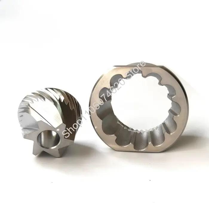 Couteau conique à Six étoiles 48mm, jeu de lames de moulin à café de remplacement, 1 jeu de noyau de broyage en acier inoxydable 420, disque de broyage, pièces de café