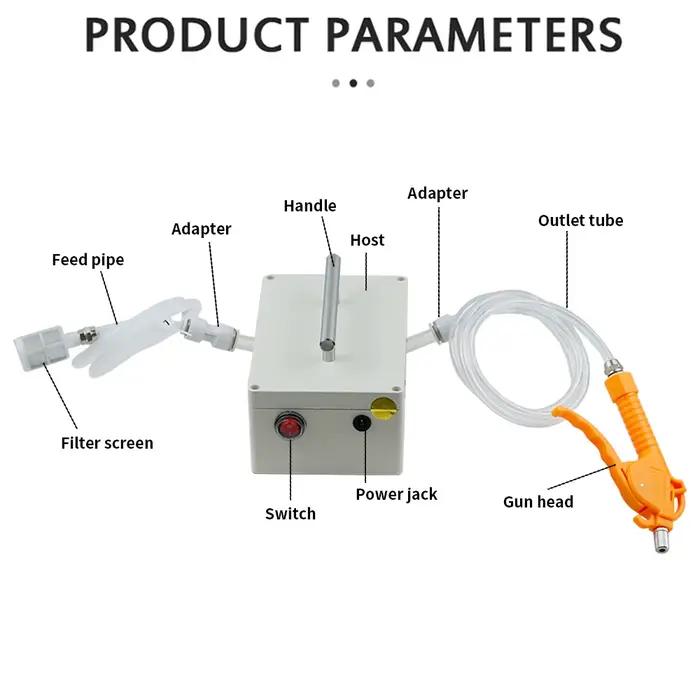 Pistolet d'injection électrique pour steak d'agneau machine de décapsulation de viande injecteur de saline électrique seringue pour marinade de viande occasions spéciales et cadeaux pour les amateurs de cuisine