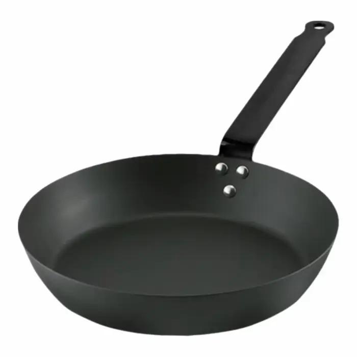 Poêle en fonte d'acier au carbone