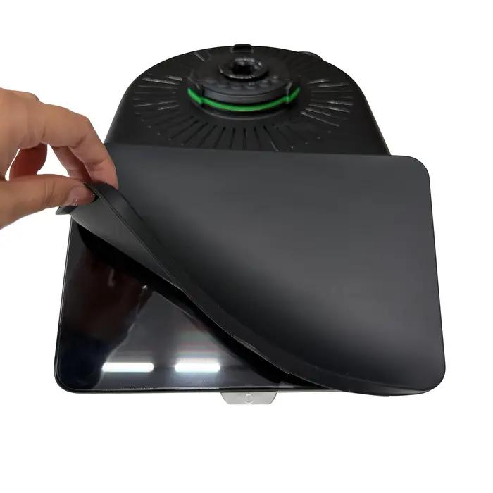 Couverture d'écran TM7, protège l'écran, couverture en silicone, compatible avec Thermomix TM7 - Installation facile, flexible et résistante aux chocs