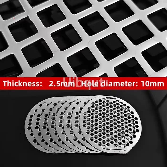 Support de cuisson rond de refroidissement pour Barbecue lisse de 15 à 60cm, feuille de gril de four en fil d'acier inoxydable 304, filet circulaire pour Barbecue