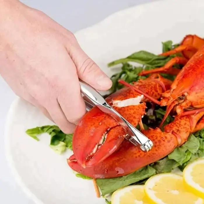 Décortiqueuse de crabe pour manger du crabe, ensemble d'outils, décortiqueuse de noix, outils de cuisine multifonctionnels pour fruits de mer, pinces multifonctions pour crabe de noix