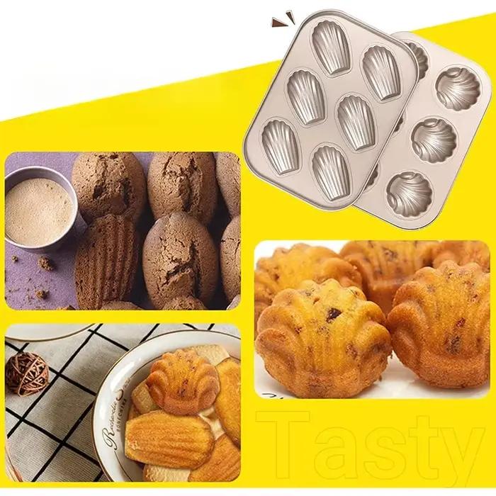 Moules à gâteaux antiadhésifs patte de chat banane coquille de mer forme moule à pain bricolage pour utilisation au four à domicile ustensiles de cuisson créatifs pour biscuits