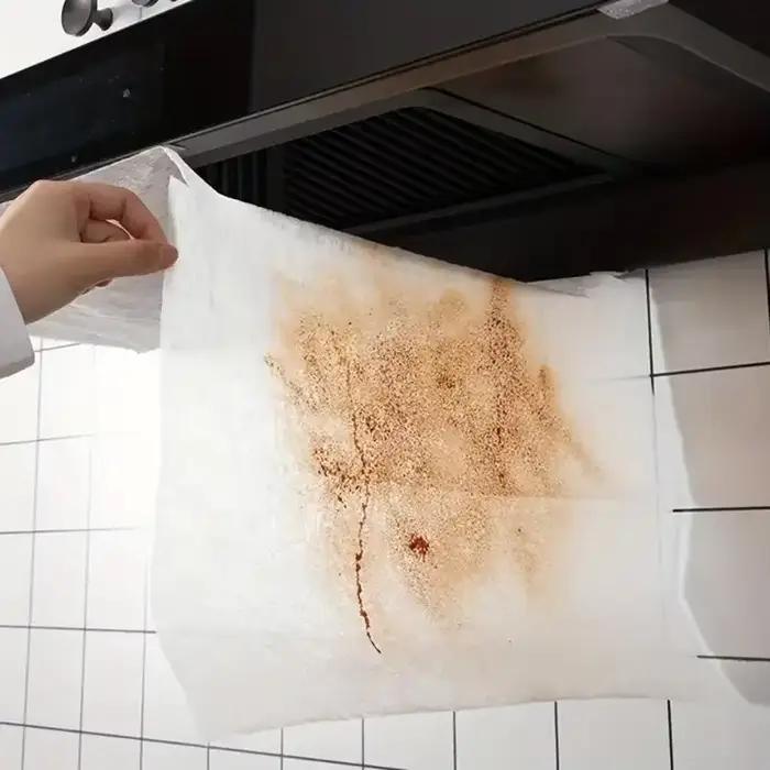 Filtres de hotte aspirante robustes - Couvertures en maille absorbant l'huile pour la ventilation de cuisine