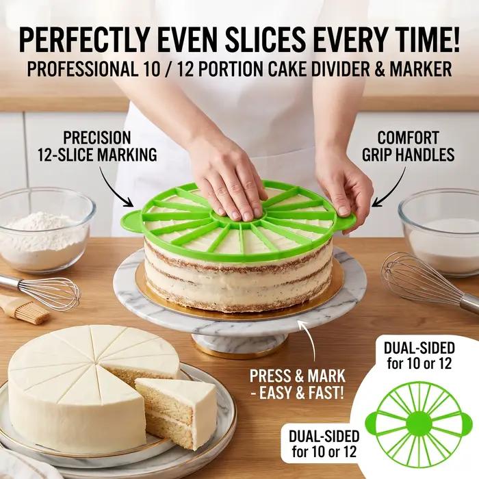 Tranches de gâteau à Portion égale