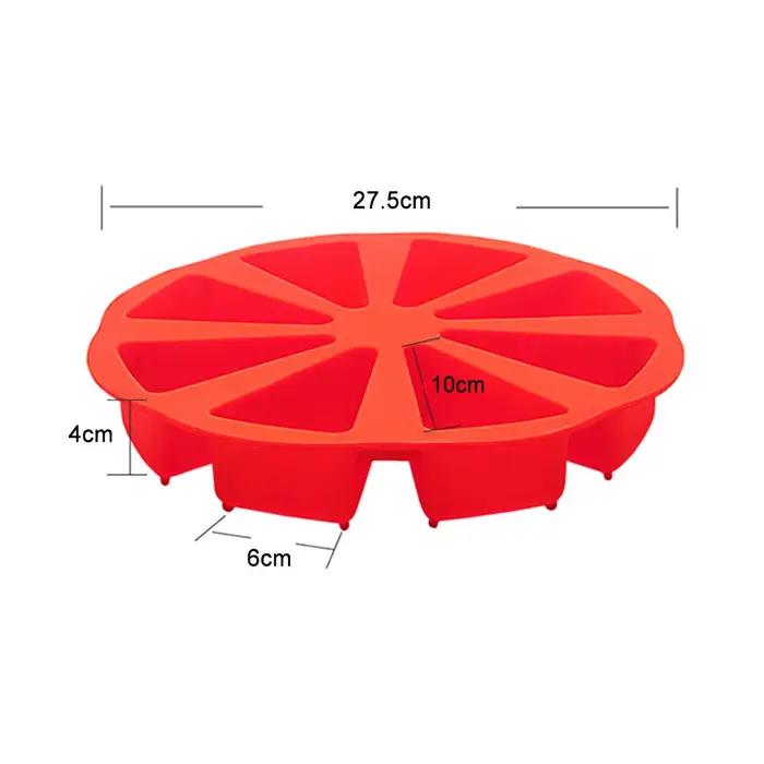 Moule à gâteau en silicone 8 cavités pour micro-ondes, ustensile de cuisson domestique, moule à pâtisserie en silicone, gadgets de cuisine