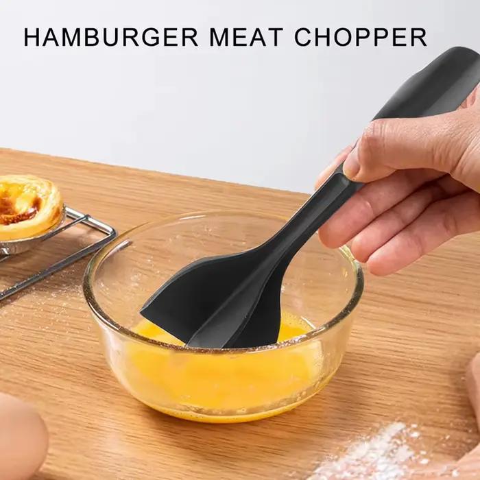 Hachoir à viande AT19-2Pcs polyvalent en nylon résistant à la chaleur pour hacher viande et légumes en cuisine pour occasions spéciales