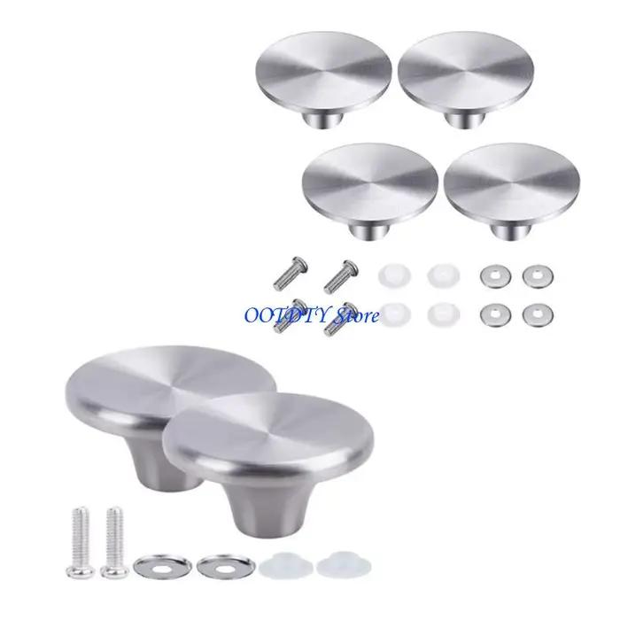 Boutons de couvercle en acier inoxydable gris clair et vert clair pour cocottes four hollandais durables et résistants à la chaleur pour cuisine professionnelle et amateur