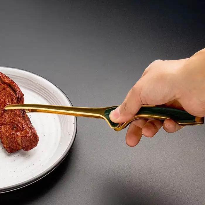Pinces de cuisine en acier inoxydable