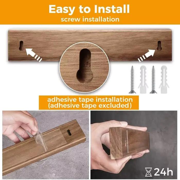 Porte-couteau magnétique pour mur