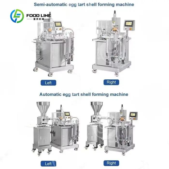 Ligne de machines personnalisées pour la pressage de pâte à tartelettes et la fabrication de moules à tartelettes aux œufs, idéale pour les tartelettes aux fruits - Vente chaude