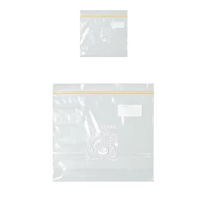 Sacs de conservation alimentaire SOFT-30, petits et grands (45 unités) - Sacs de conservation alimentaire auto-scellants, adaptés au congélateur