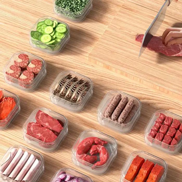 Boîtes de conservation alimentaire sûres pour congélation